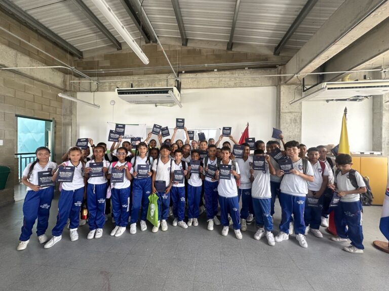 Actividad en colegios 211 años de Barranquilla